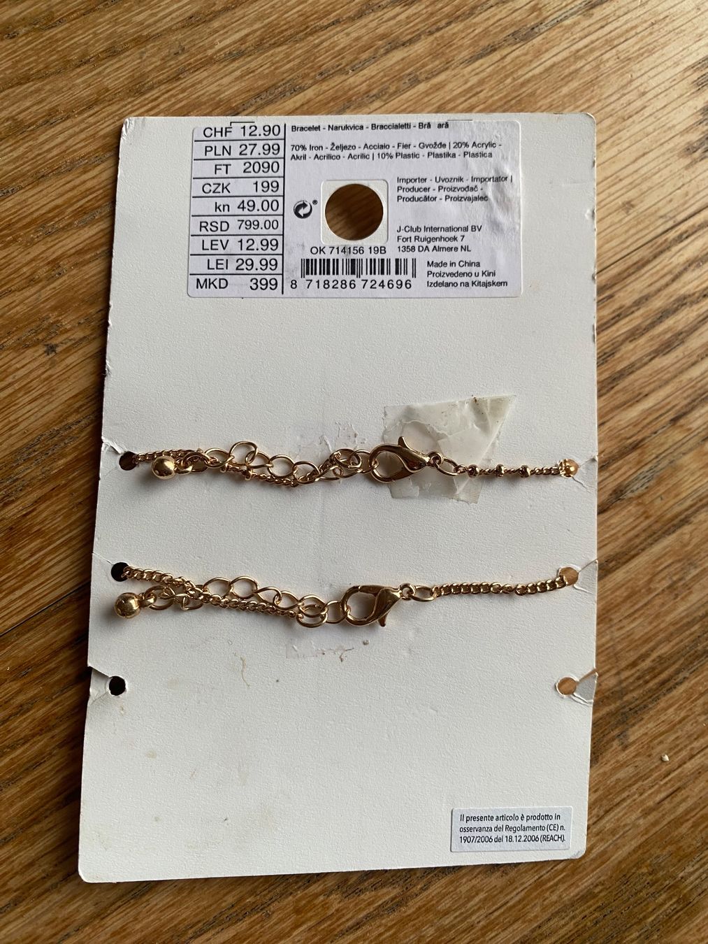Bracciali & Braccialetti: Gold Armbänder – Nuovo (secondo la descrizione) da Riedholz venduto da emm_22qn 1