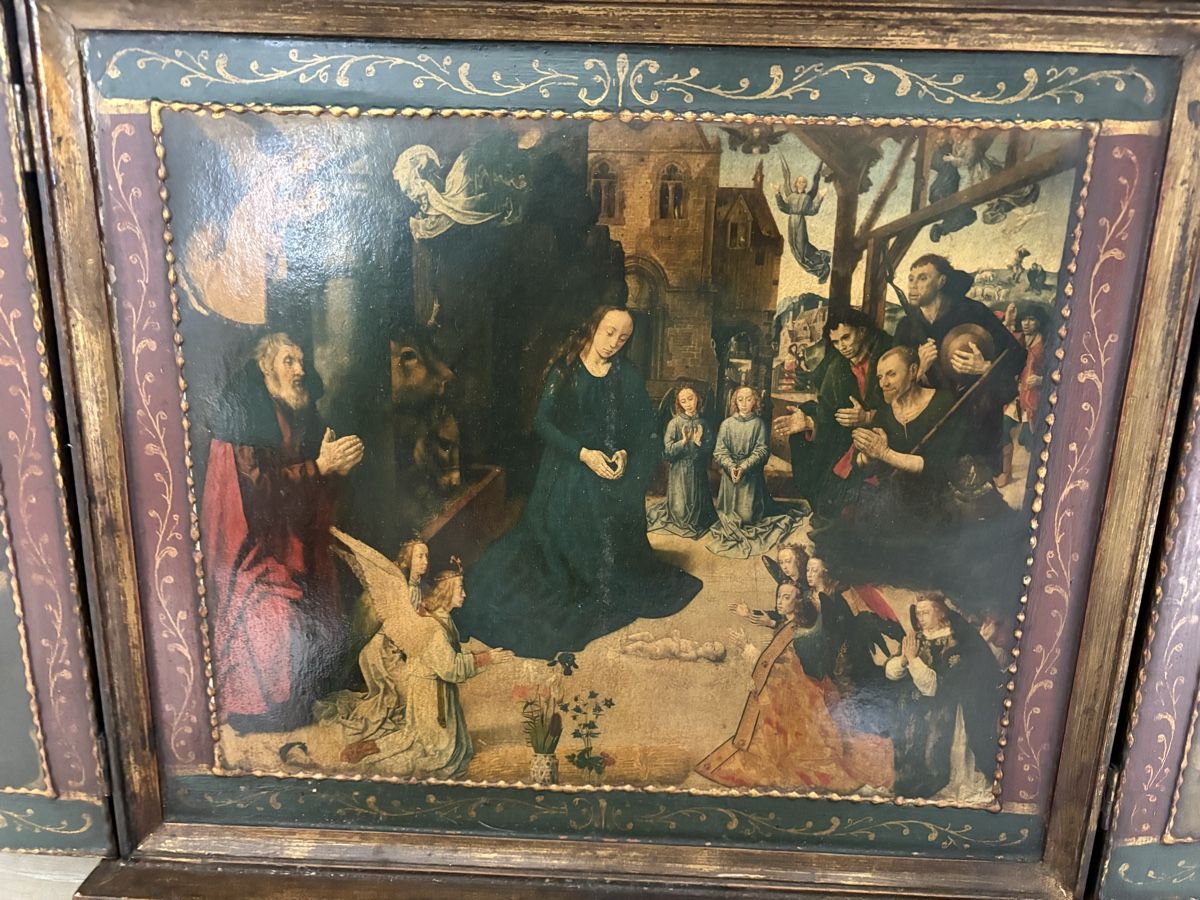Dipinti: Copie du triptyque portinari de hugo van der goes – Usato da Marly venduto da Oriane98 3