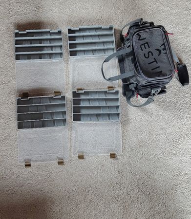 Westin W4 Lure Bag Plus 4 Boxes - Ködertasche