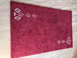 Wollteppich tunesisch handgewebt 180x120cm gebraucht