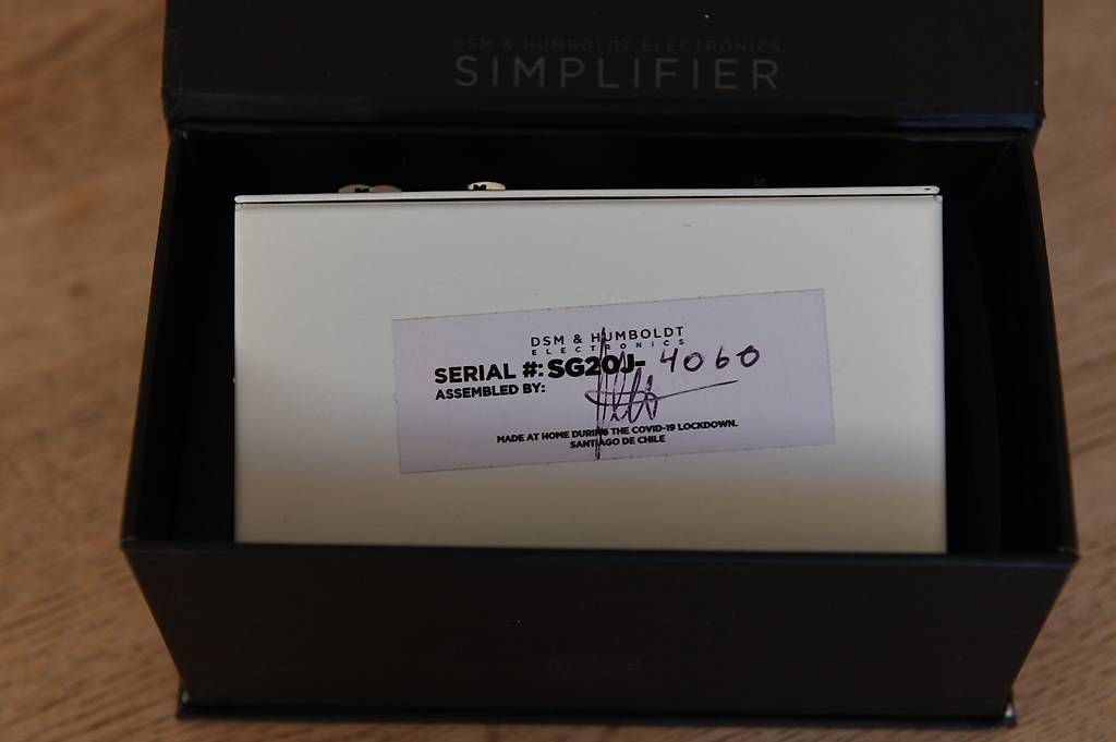 Strumenti musicali: Préampli DSM & Humboldt Electronics Simplifier – Usato da St-Sulpice VD venduto da mahamurkha 2