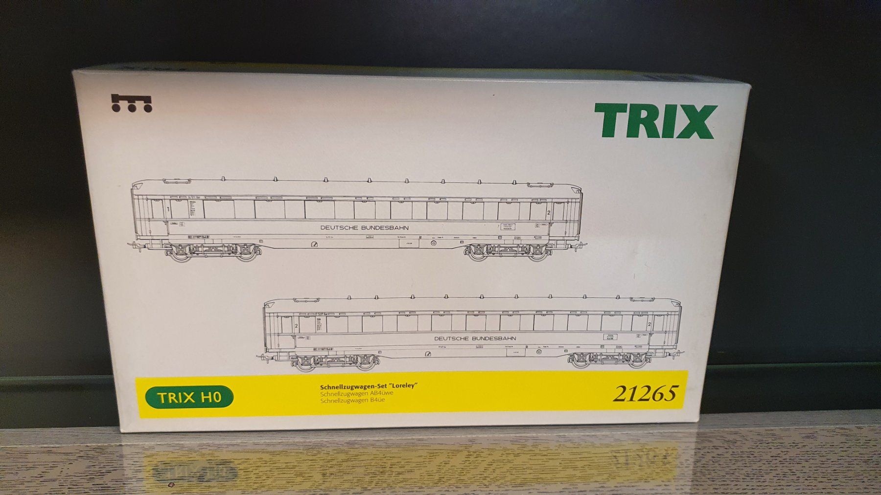 Trix Modellini di ferrovie: TRIX: SCHNELLZUGWAGEN-SET LORELEY 21265 OVP – Usato da Biglen venduto da taunus82 1