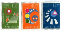 Briefmarken "Verkehrsregeln". Niederländische Antillen