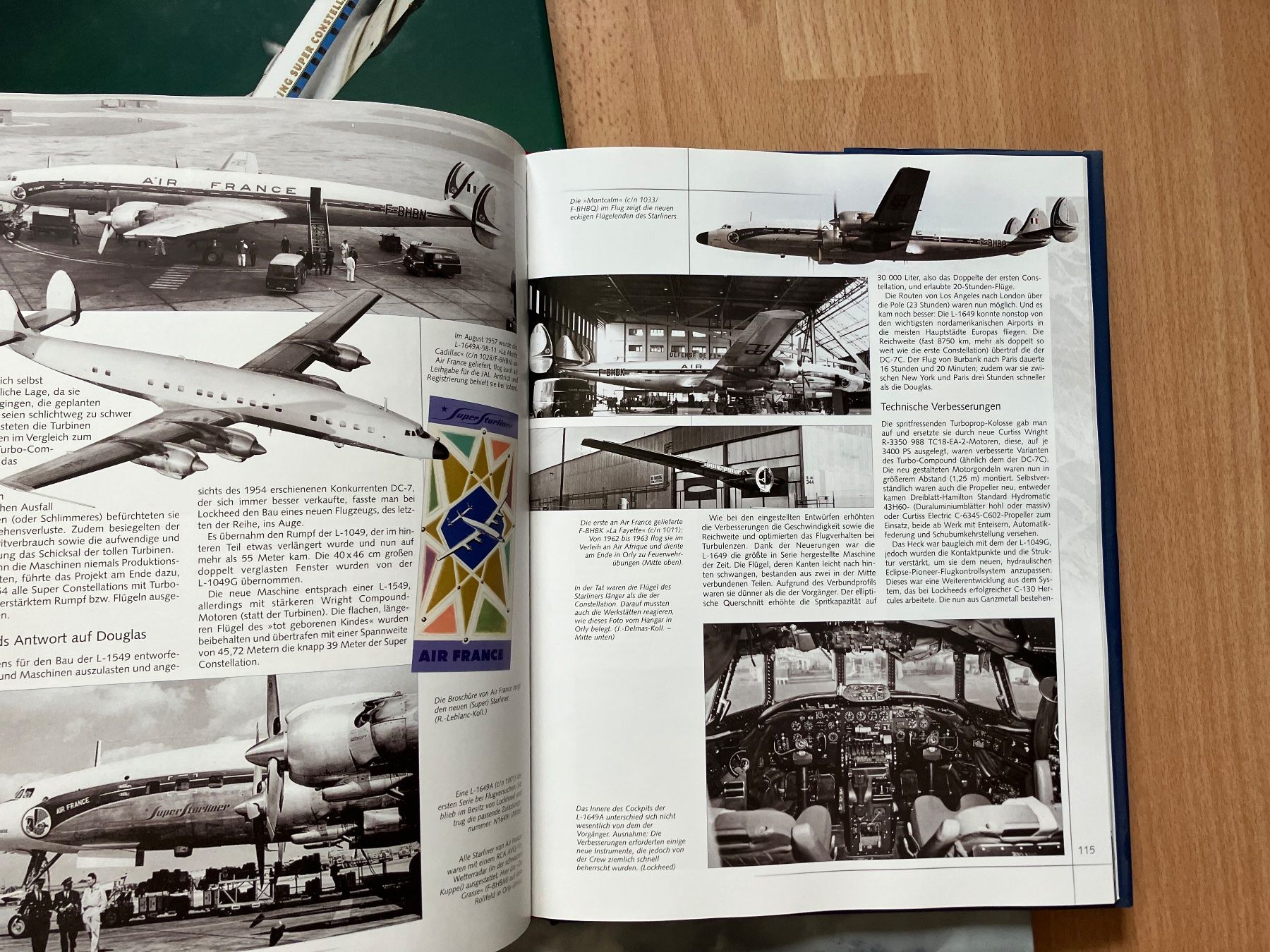 Libri: 3 x Gross Format Buch : Super Constellation – Usato da Zürich venduto da Classic_Collection_Zurich 5