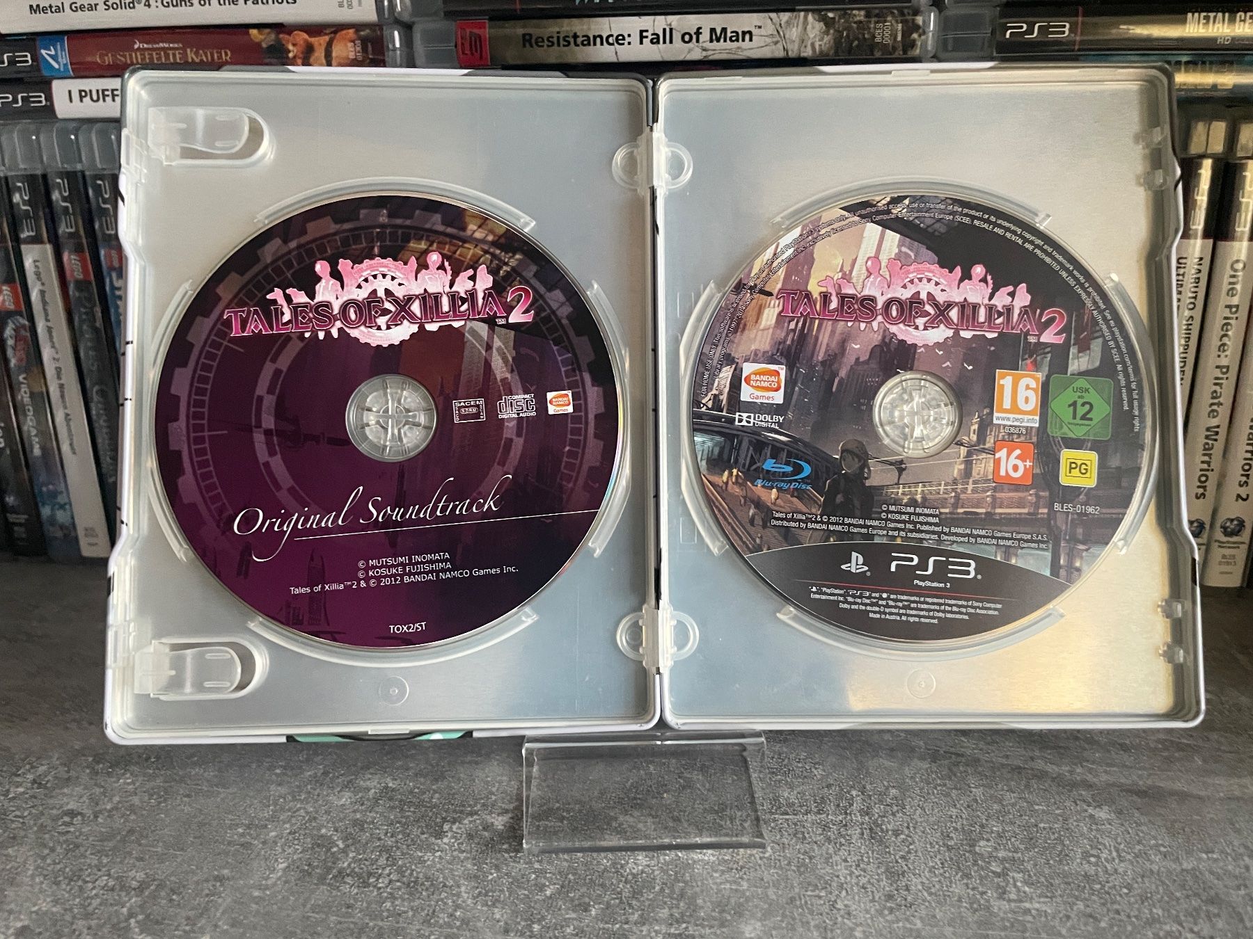 Steelbook Tales Of Xillia – Boîtier Collector PS3 (sans Jeu, Bon état)