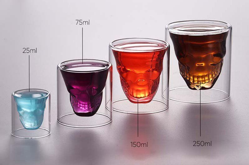 Gläser: 📌 Totenkopf Whiskyglas – Neu und originalverpackt aus Wittenbach von ChinaSeidenstrasse 2