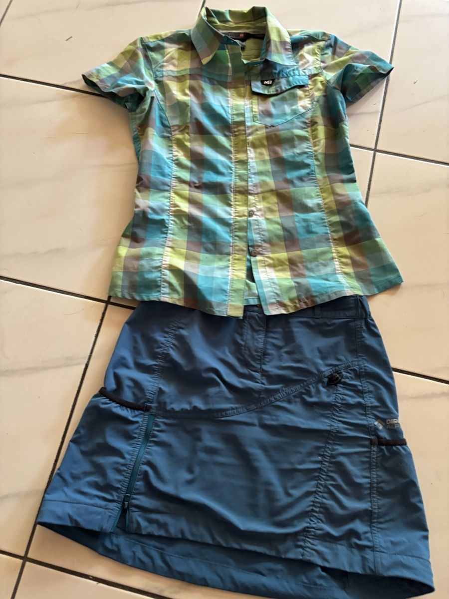 Lotti di vestiti: Wander Outfit zweiteilig S/M – Usato da Erschmatt venduto da Gragetsch