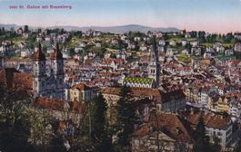 St. gallen mit Rosenberg N° 3502
