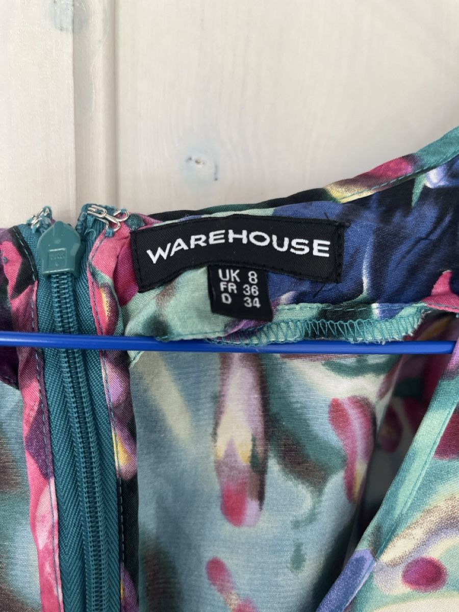 Vestiti: Seide- Kleid, Gr 34 Marke Warehouse – Usato da Uetikon am See venduto da erz13 2