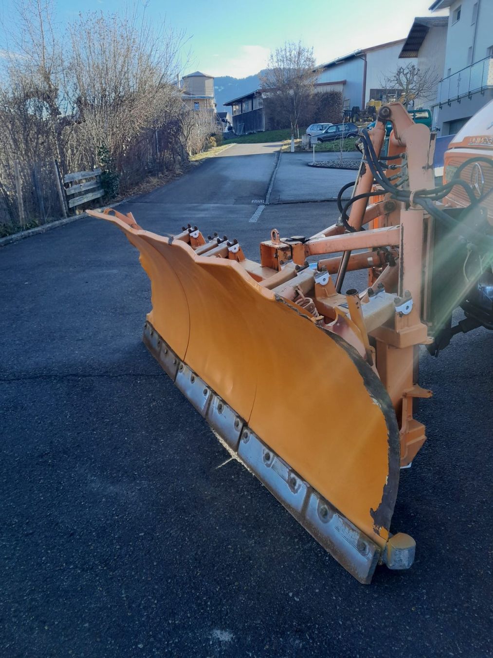 Boschung Schneeräumung: Schneepflug Boschung MF 2.3 – Gebraucht aus Zumholz von unimog3 5