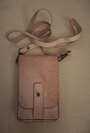 Handytasche aus Leder