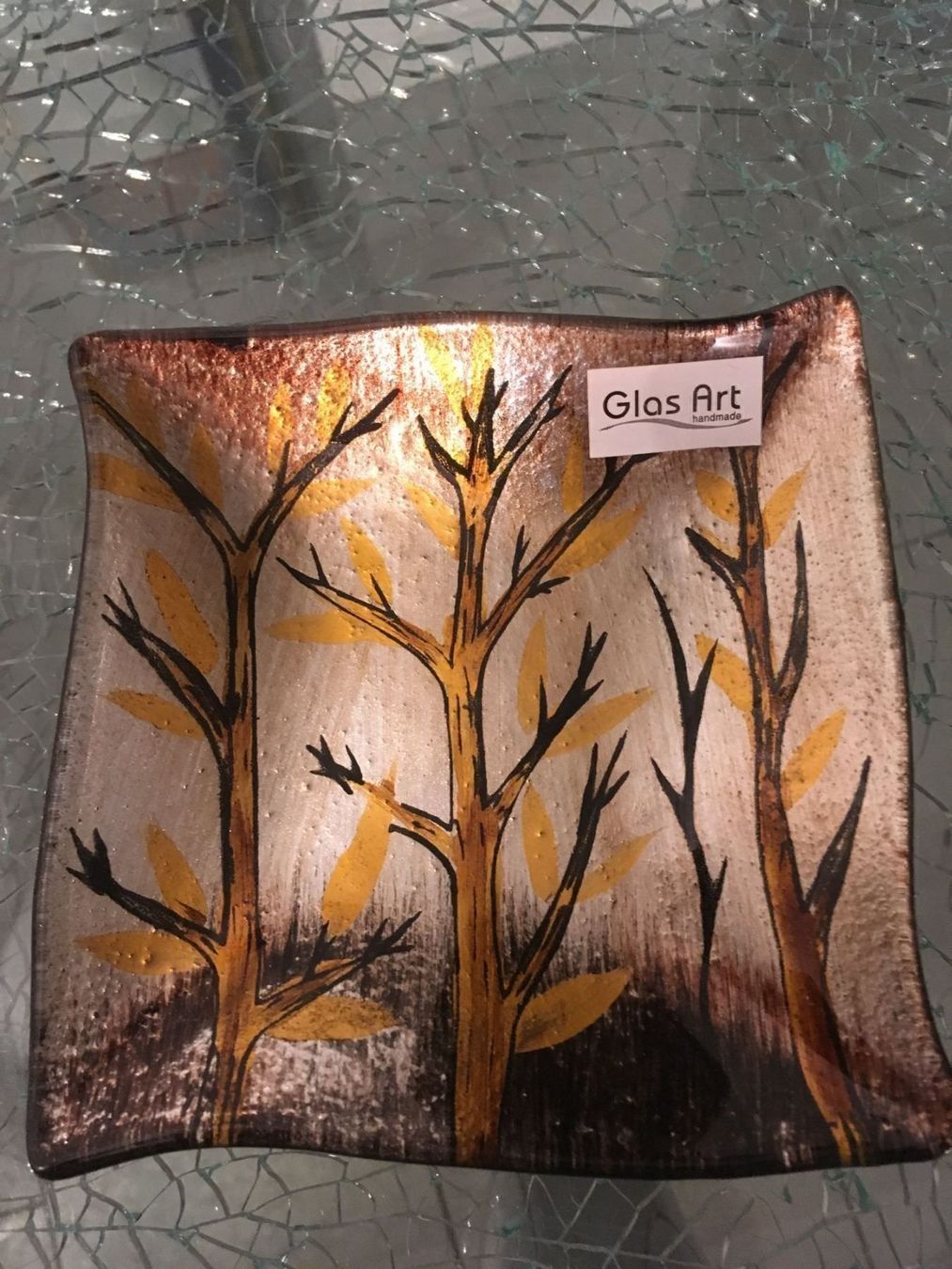 Schalen: Glas Art Schale – Neu (gemäss Beschreibung) aus Oftringen von andrax