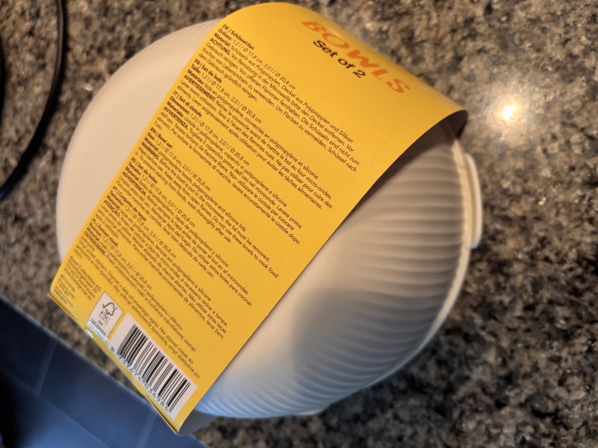 Coop Ciotole: Coop Splash Bowl (2er Set) – Nuovo e nell'imballaggio originale da Winterthur venduto da Wolkenstern 1