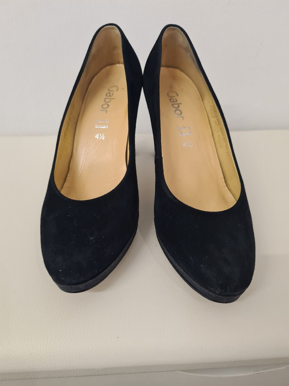 Gabor Scarpe da donna: Gabor Pumps Schwarz Wildleder Gr. 37.5 – Usato da Adligenswil venduto da FriedasWelt 2