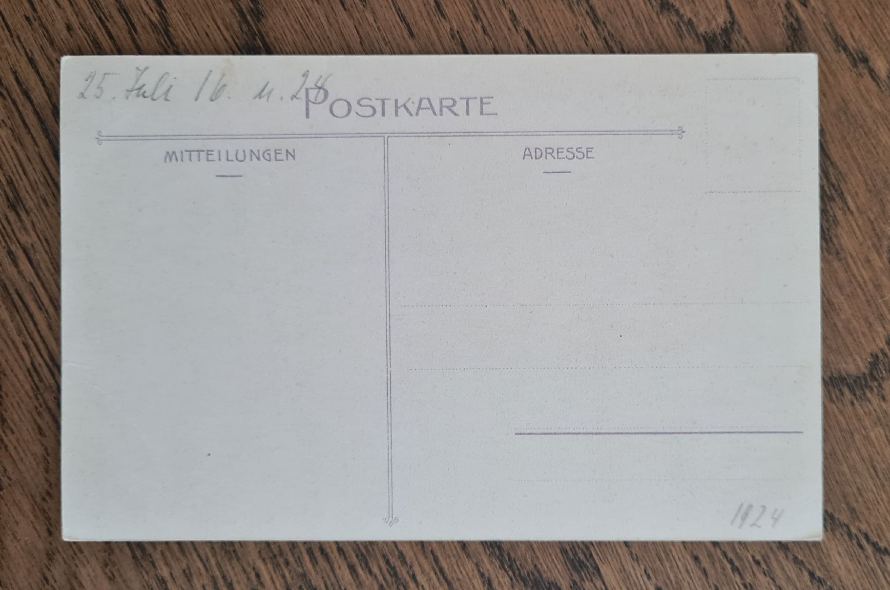 Ansichtskarten: Brienz 1924 – Gebraucht aus Ebikon von Donar50 1