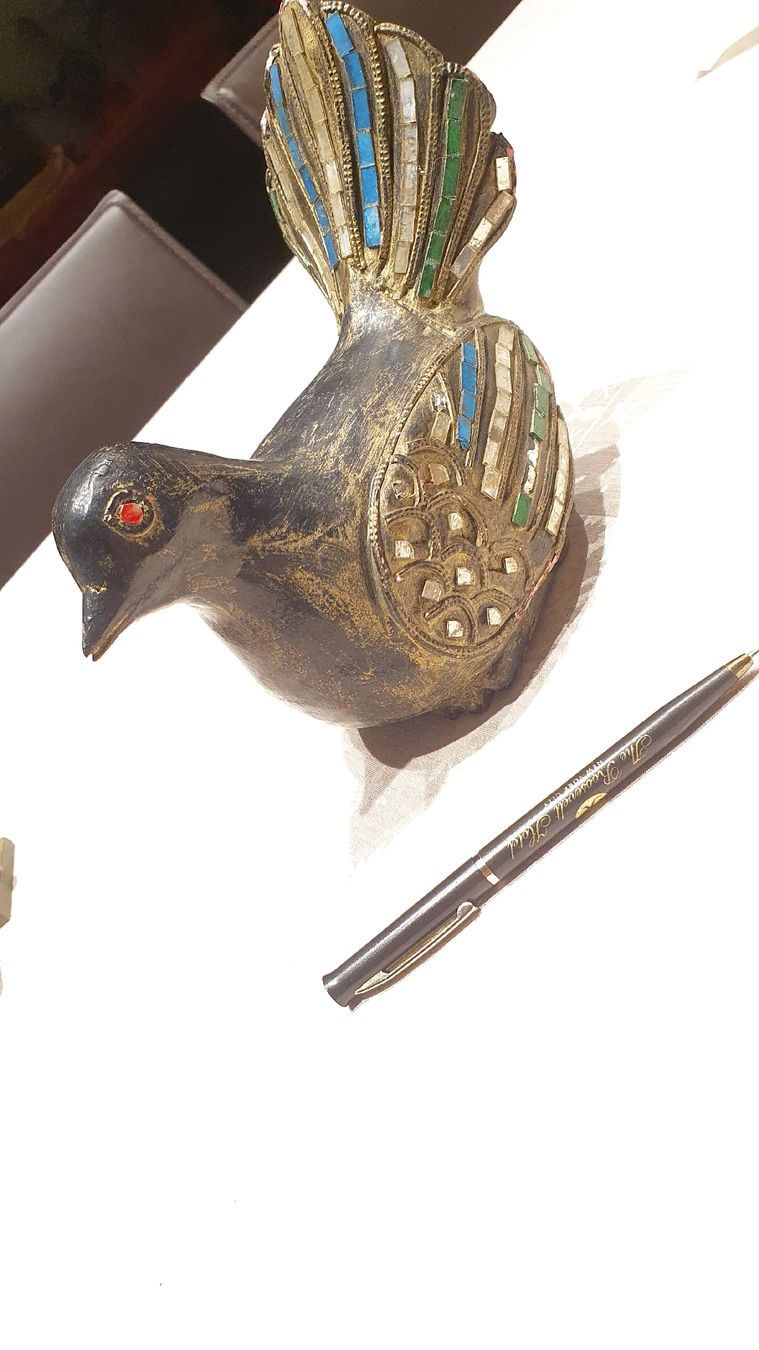 Alle Dekorationen: Figurine Oiseau Vintage, Déco Bohème Chic – Defekt aus Avry-sur-Matran von cec_nhz8 2