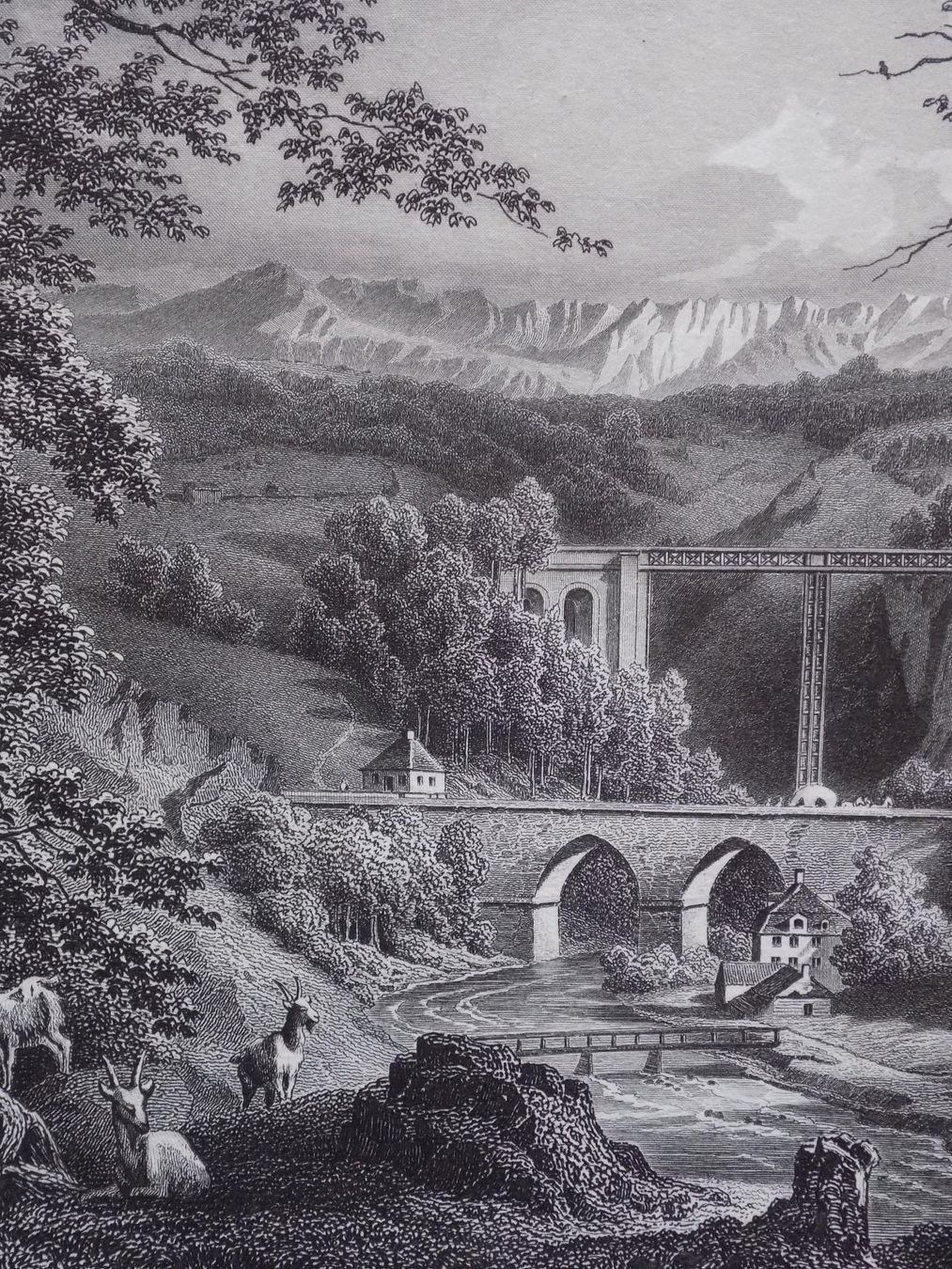Stiche: Die Sitterbrücke bei St.Gallen – Gebraucht aus Risch von Rischli15 4