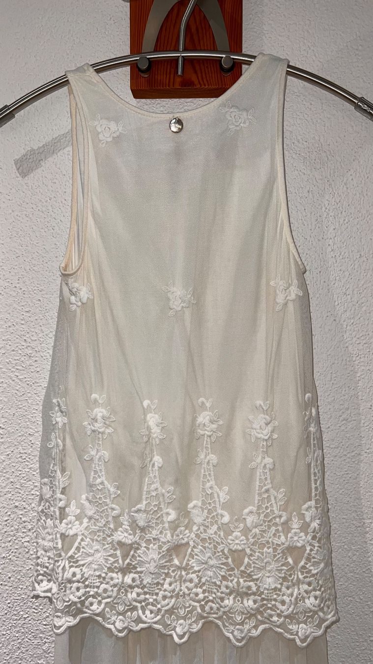 Vestiti: Tüllkleid in off white, Grösse "S" – Usato da Thun venduto da its4sale 5
