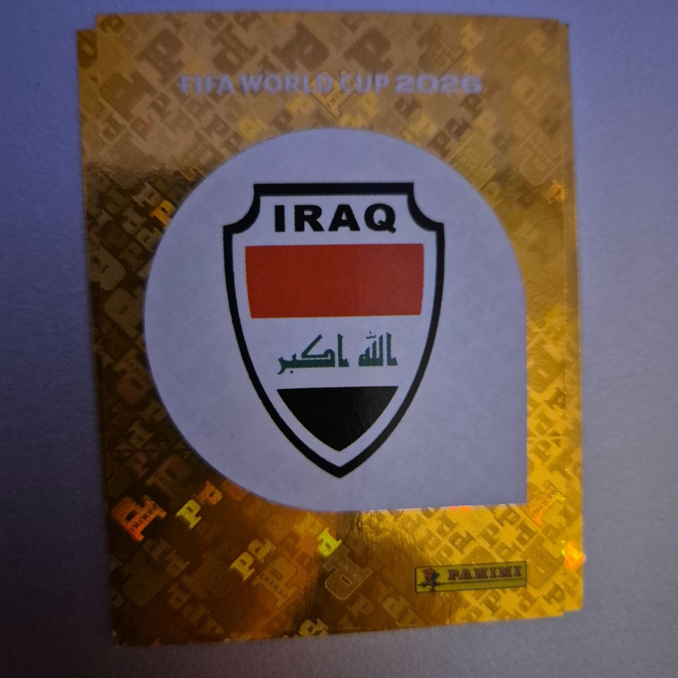 Panini Carte collezionabili: IRQ 1 Panini FIFA WM 2026 – Nuovo (secondo la descrizione) da Riehen venduto da tmw_c29m