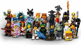 LEGO NINJAGO MOVIE MINIFIGURES SERIE 71019- Komplett