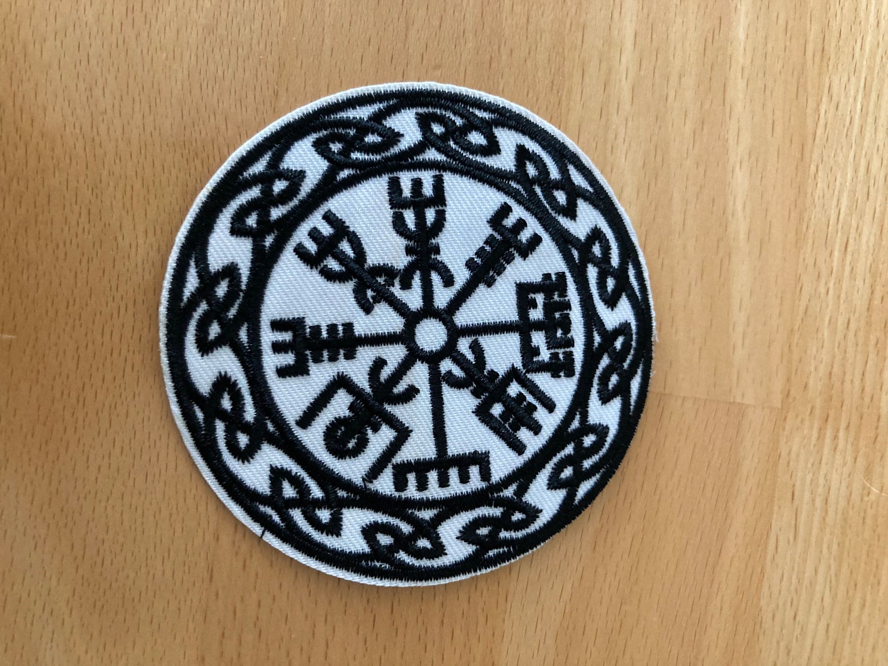 Viking Runenkompass Vegvisir Patch Aufnäher Sticker (Neu (gemäss ...