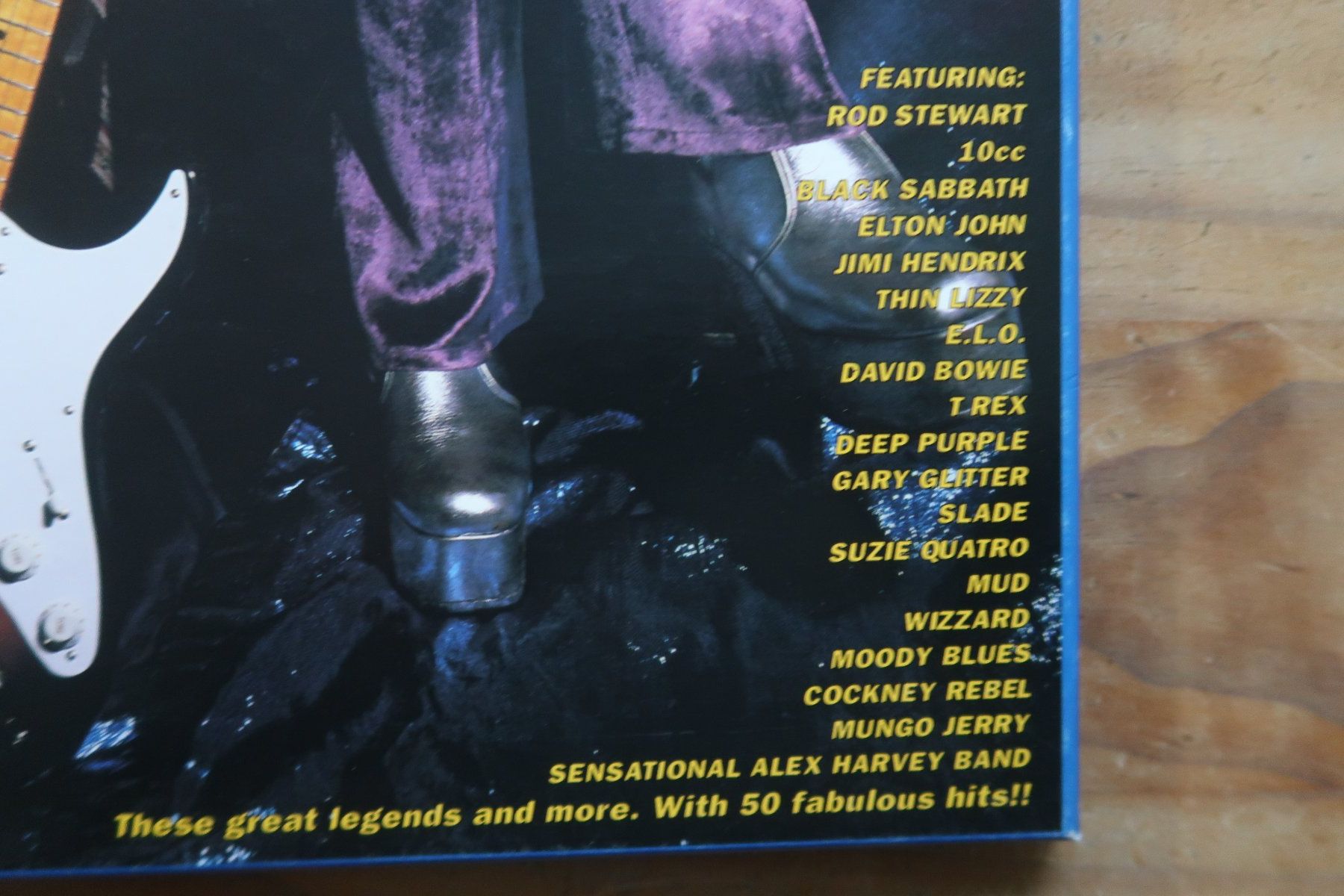 Schallplatten: BACK IN TIME - THE SOUND OF THE SEVENTIES - 4x LP BOXSET – Gebraucht aus Basel von Patiscat 1
