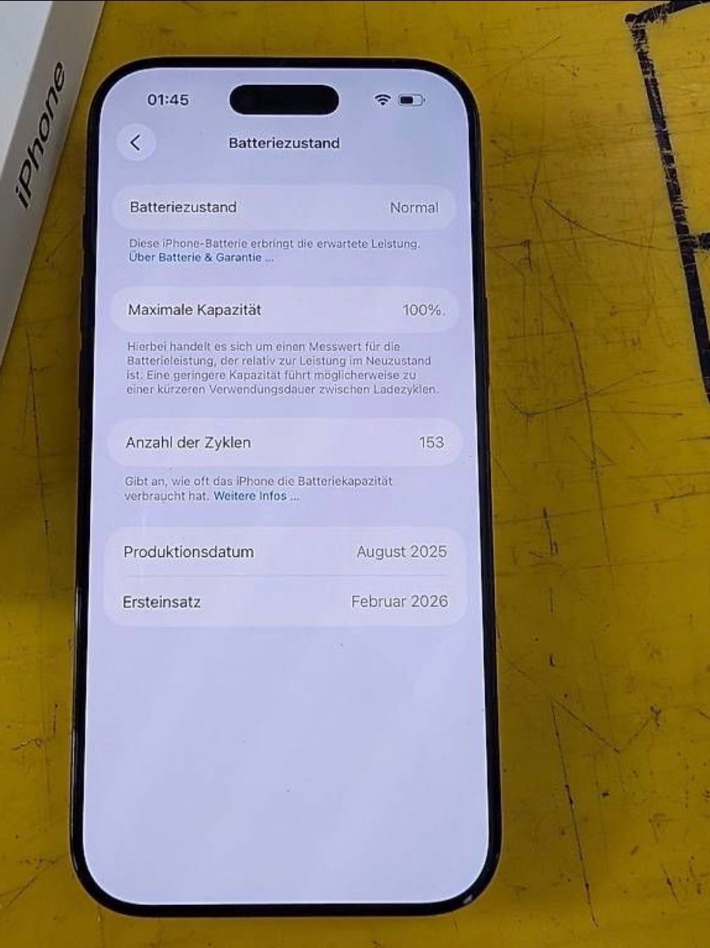 Apple Telefoni cellulari / Smartphones: iPhone Air 256GB batterie 100% – Usato da Ecublens VD venduto da Alan2026 2