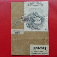 1892: 69C auf Top-Fahrpoststück von SCHAFFHAUSEN, Kat: 600.-