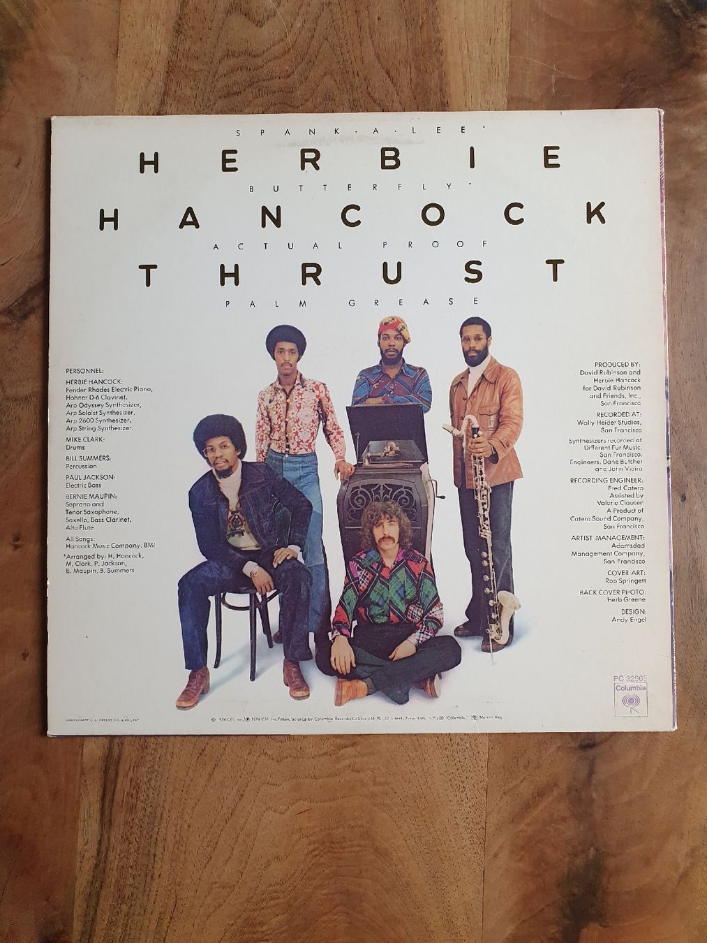 Dischi in vinile: Herbie Hancock  - Thrust – Usato da Sirnach venduto da dimitri1963 1