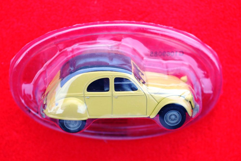 Maquette Citroën 2CV 6 Hippie 1974 - Échelle 1:43 Par Norev/Hachette - Boîte D'origine
