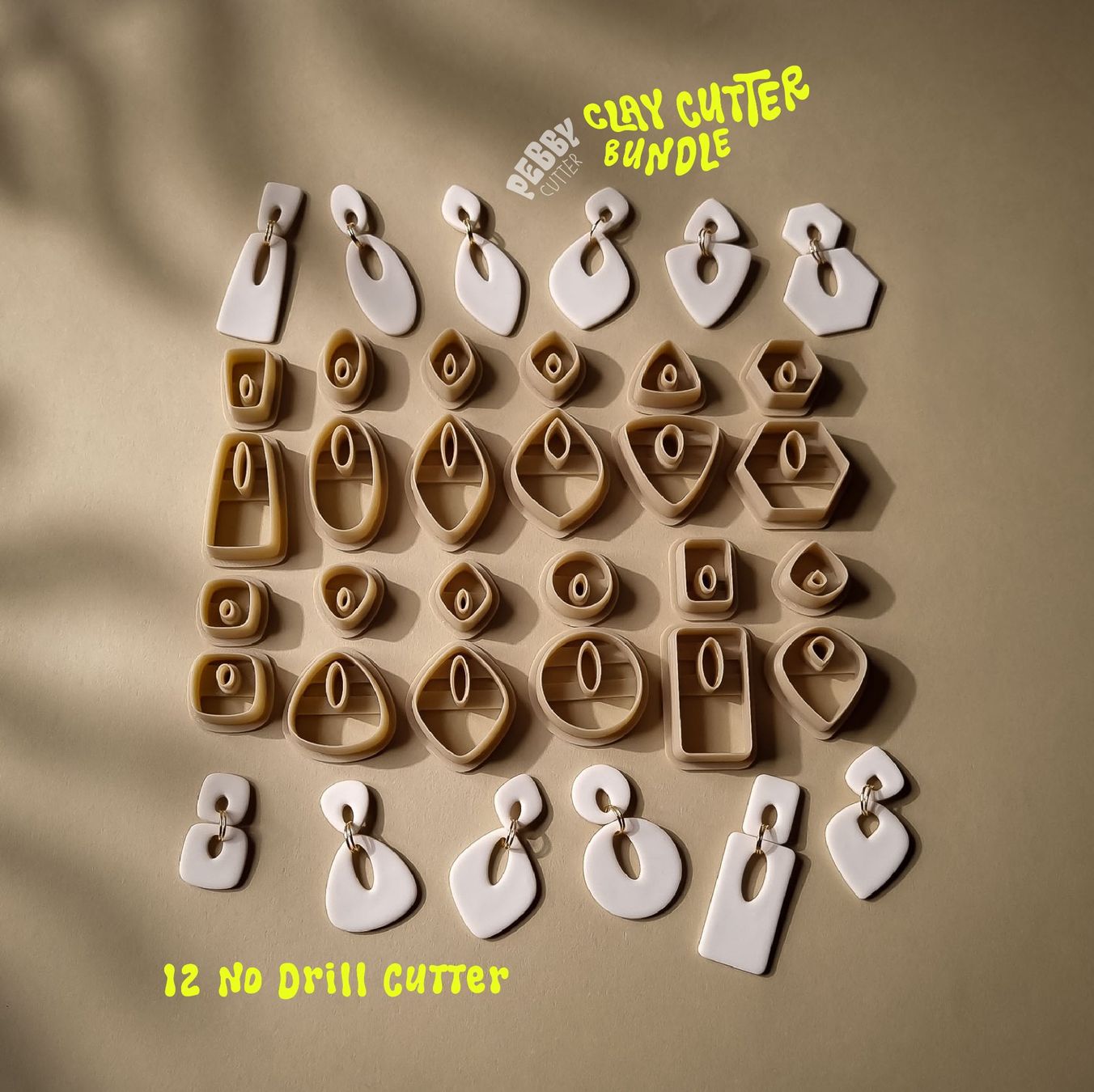 Kit bricolage: Fimo Ausstecher, Polymer Clay Cutter, Ausstecher Set Nr.4 – Nuovo (secondo la descrizione) da Embrach venduto da PebbyCutter 1