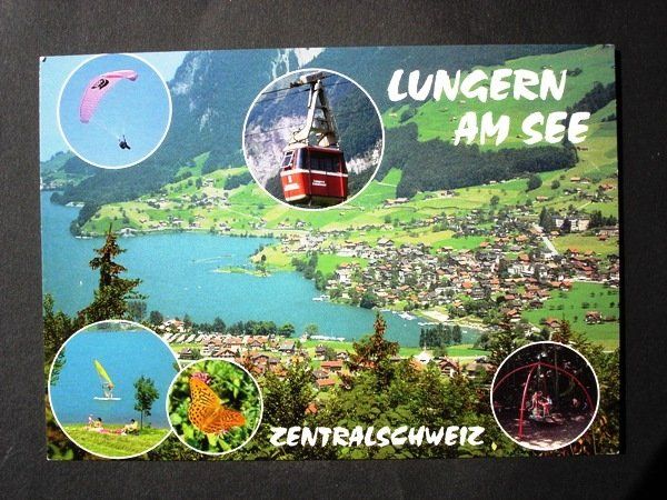 Cartes postales: 7 x Ansichtskarten LUNGERN – D'occasion à Jona par philajona 6