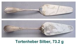 Tortenheber Silber, 73.2 g