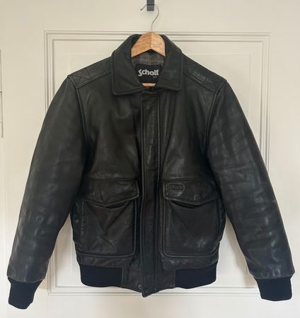 Schott NYC Lederjacke, Gr. S
