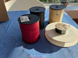 Lot de 3 rouleaux rubans cadeaux, fleuristes,.....250m