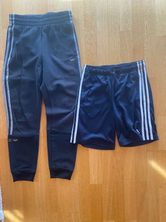 Adidas Sportset Hose und Shorts
