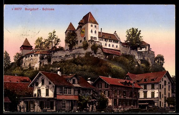 Ansichtskarten: AK Burgdorf, Schloss – Gebraucht aus Berlin von bartko-reher