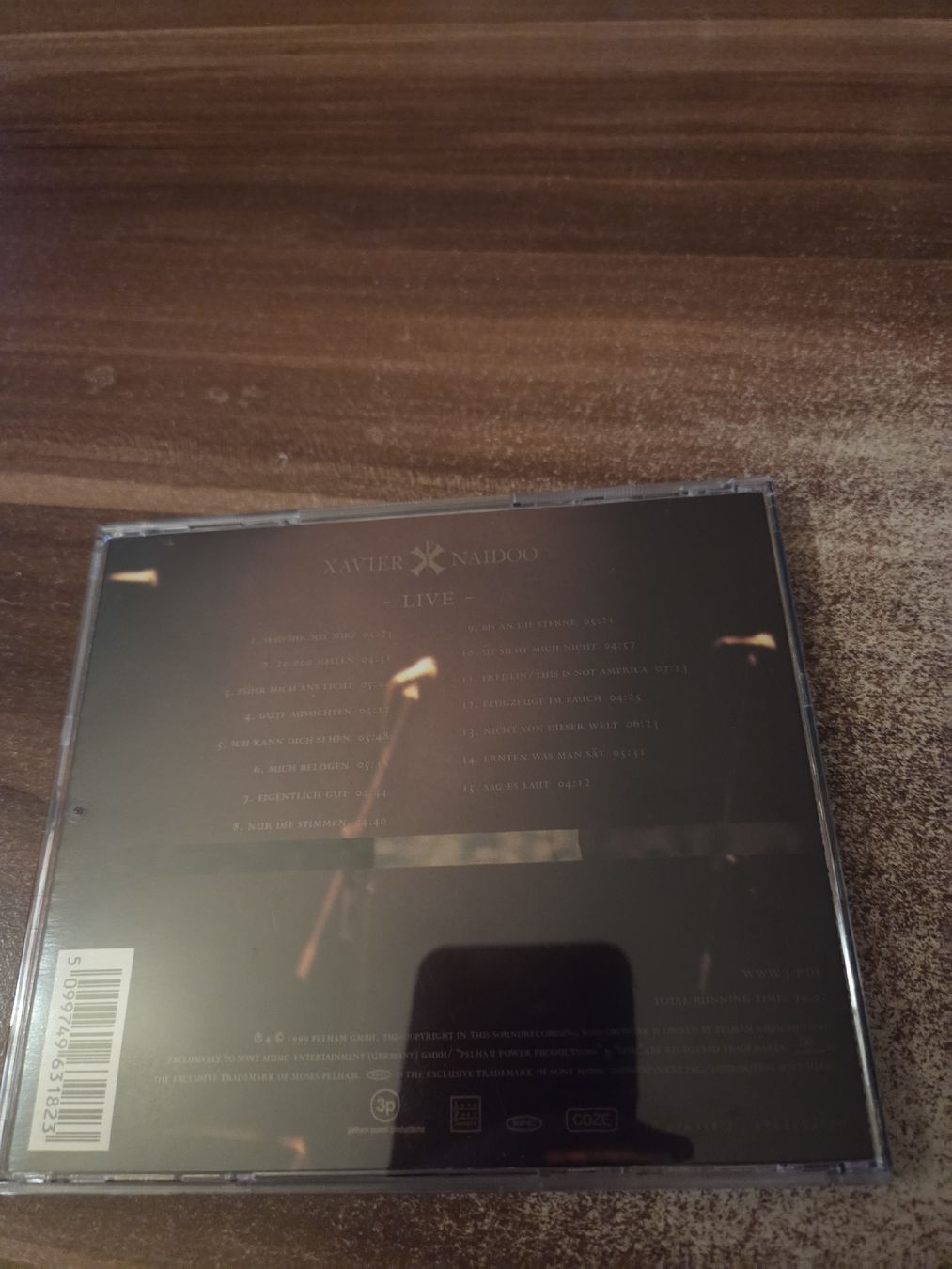 CD: Xavier Naidoo - Live – Usato da Wattenwil venduto da Mage66 1