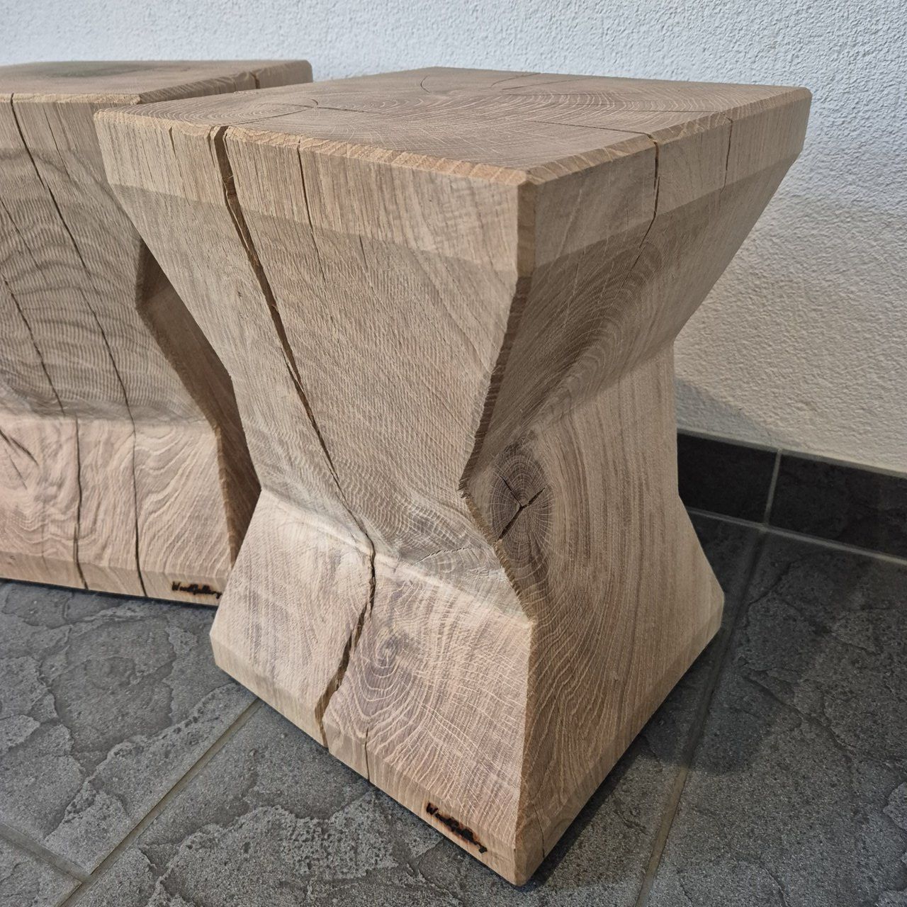 Sgabelli: Sitz-Hocker Eiche konisch – Nuovo (secondo la descrizione) da Ottenbach venduto da WoodGallery 3