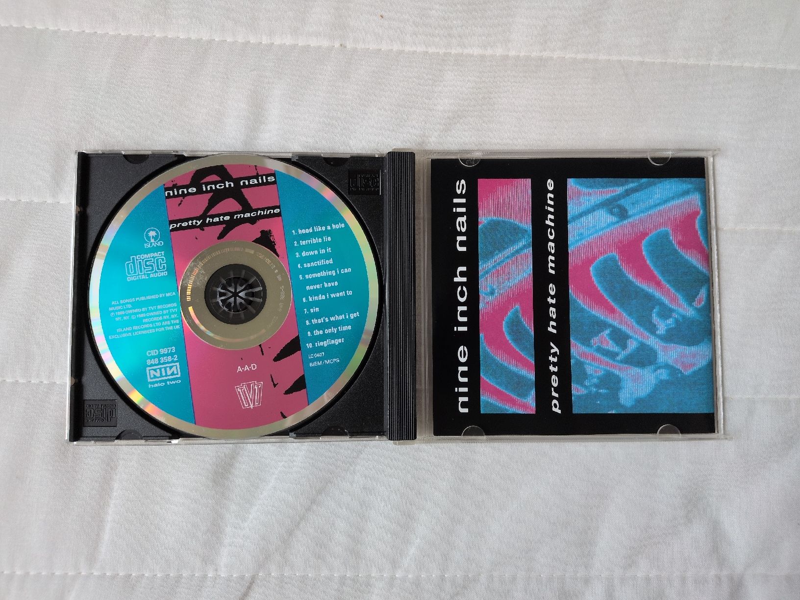 CD: Nine Inch Nails Pretty Hate Machine CD guter Zustand – Usato da Zürich venduto da zch_gx6w 4