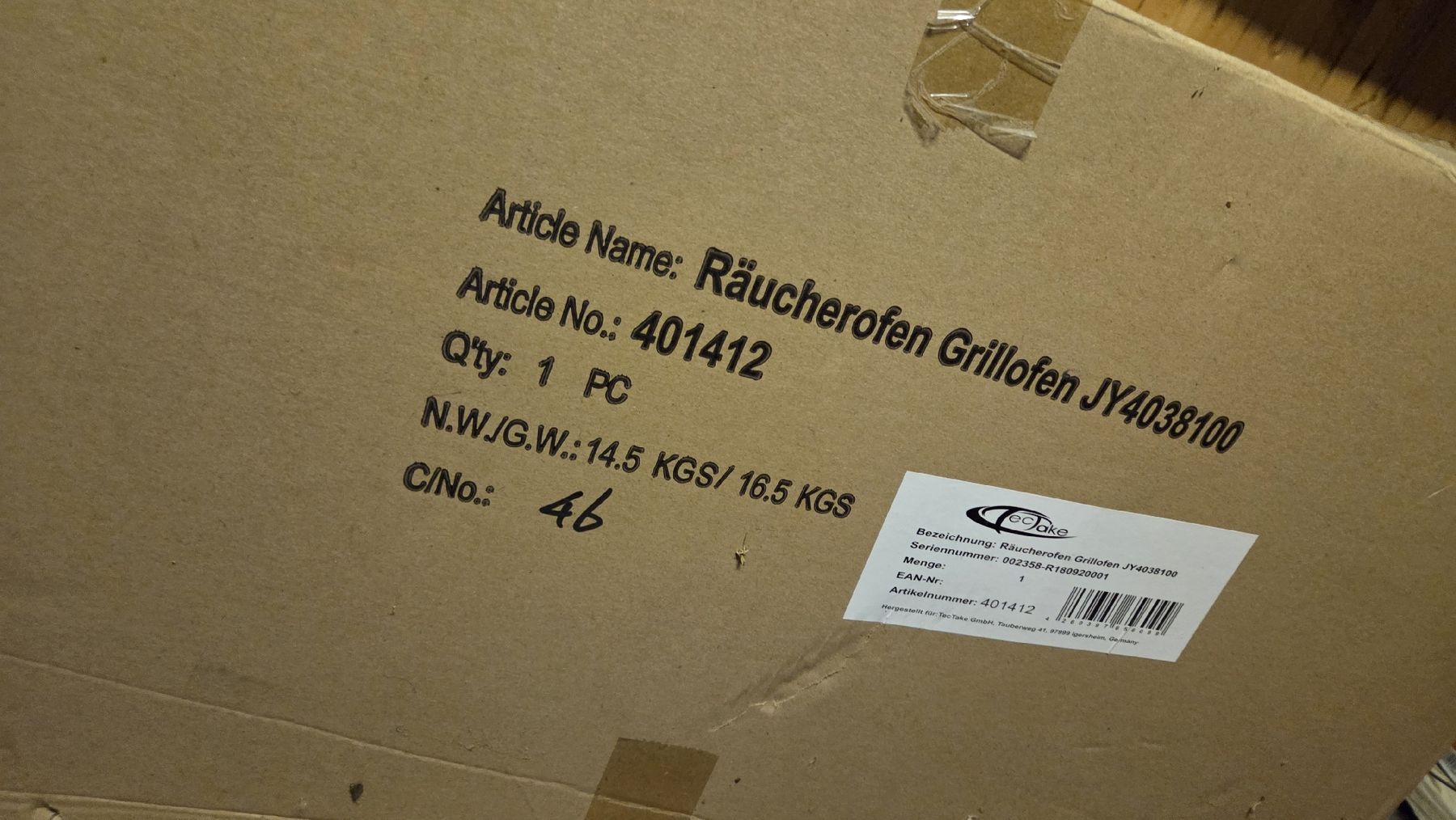 Grills: Räucheroffen neuwertig – Neu und originalverpackt aus Thal von espeli96 2