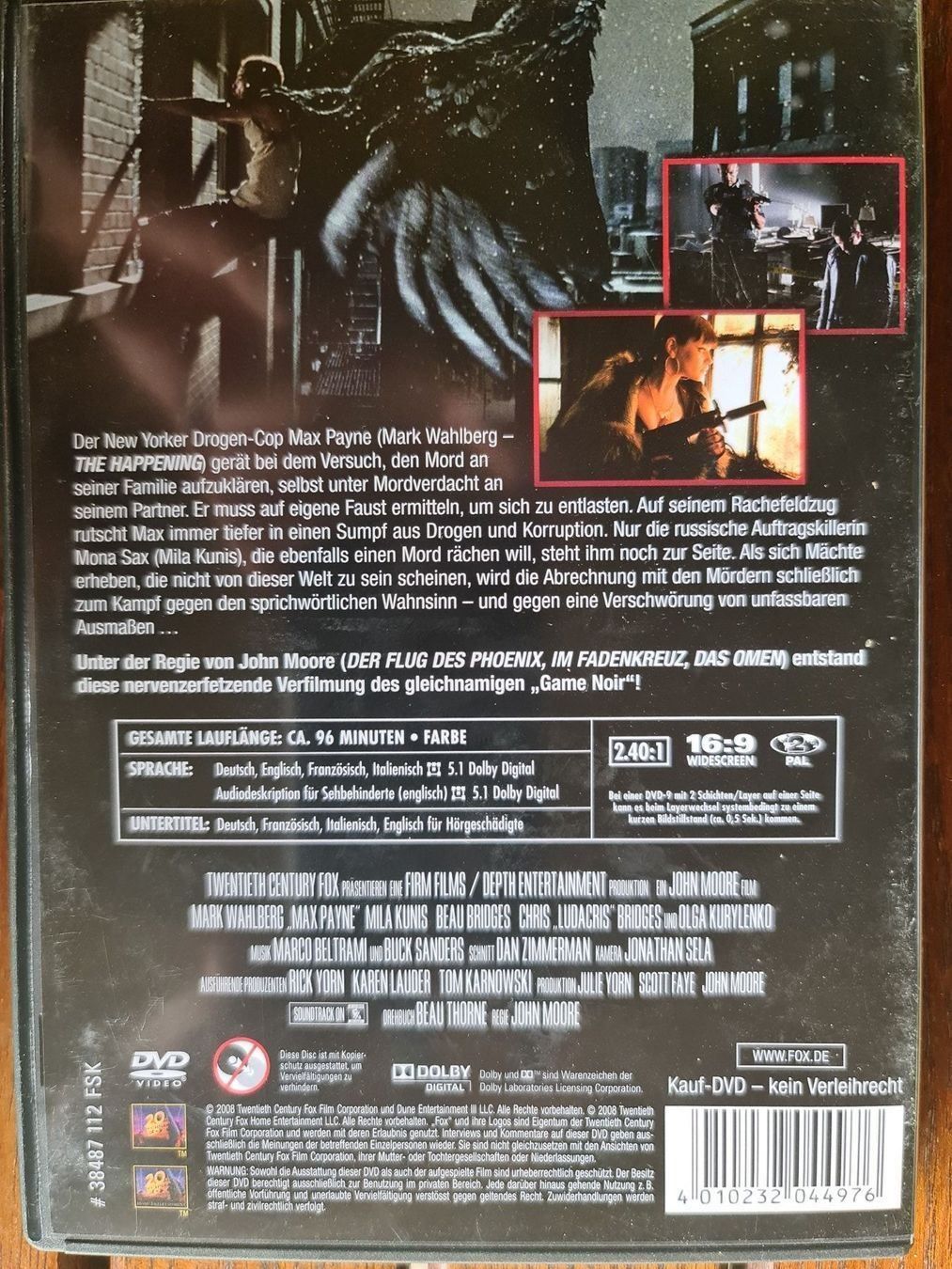 Alle DVDs: Max Payne – Gebraucht aus Dintikon von Vexi 1
