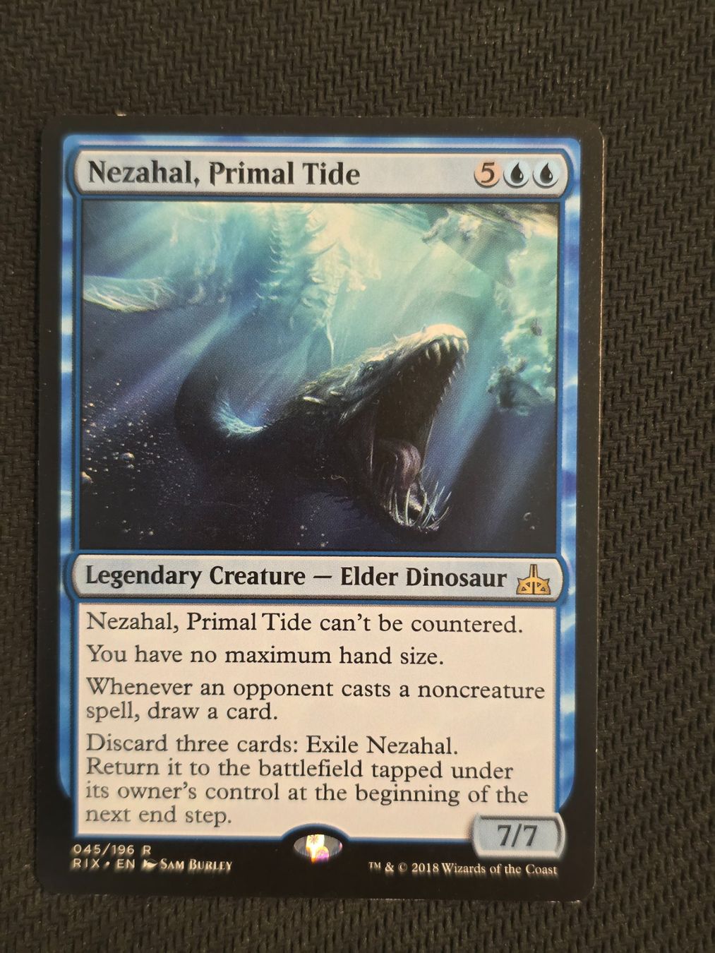 Magic The Gathering Carte collezionabili: Nezahal, Primal Tide -  MTG – Usato da Zürich venduto da Semagets