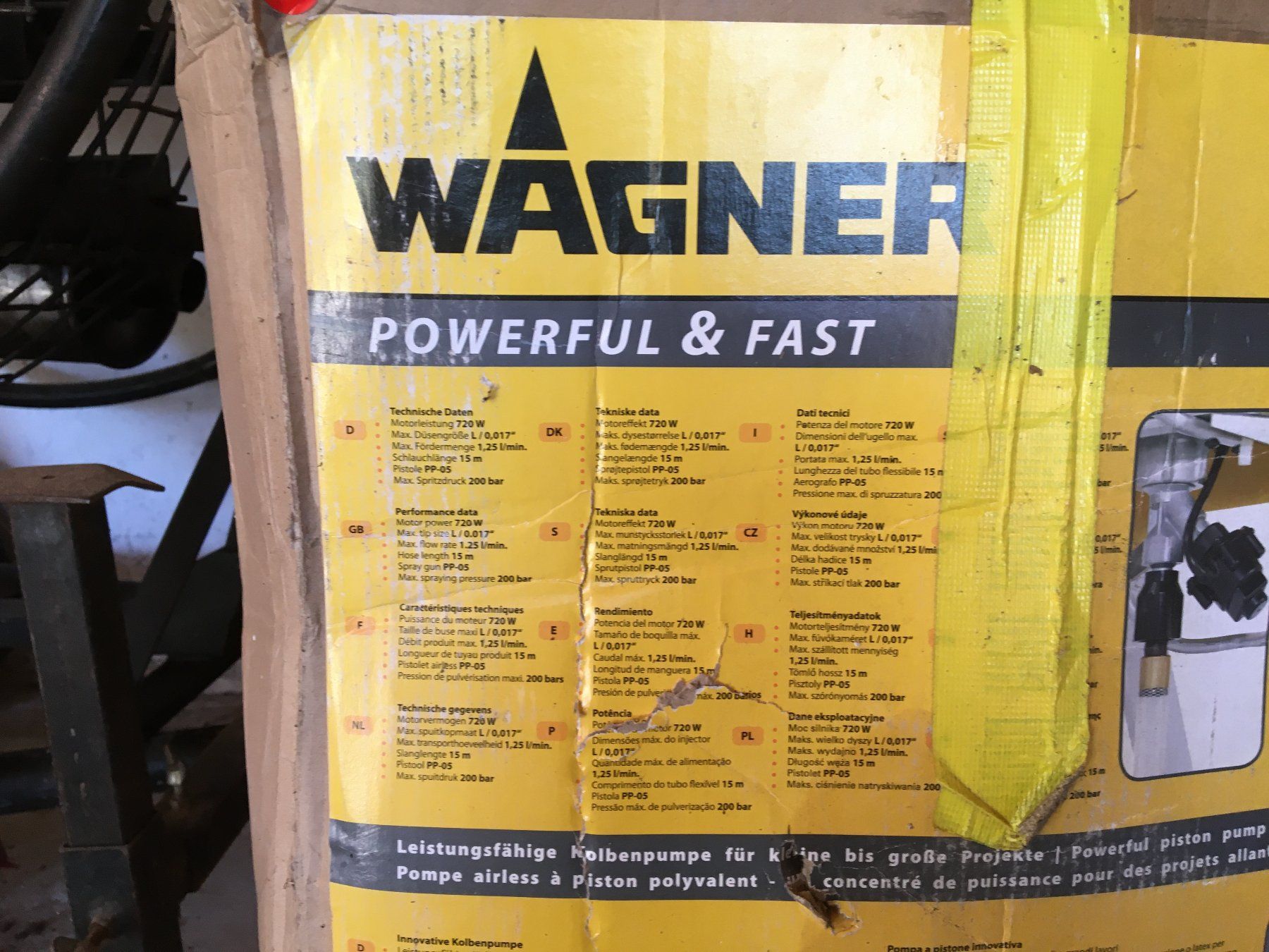 Wagner Toutes les machines: WAGNER airless 200bar projekt/pro Farbspritzsystem – D'occasion à Astano par Ajitosolo 1