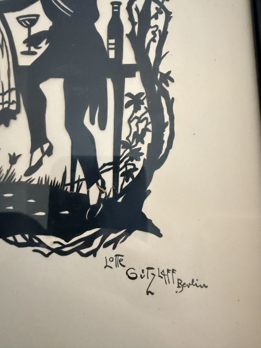 Dipinti: Scherenschnitt - Lotte Gützlaff Berlin um 1920  – Usato da Solothurn venduto da NUVICO 4