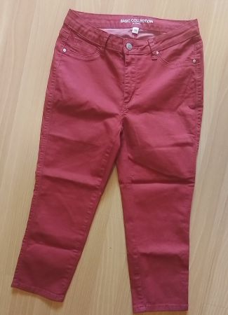 Capri Hose rot Grösse M