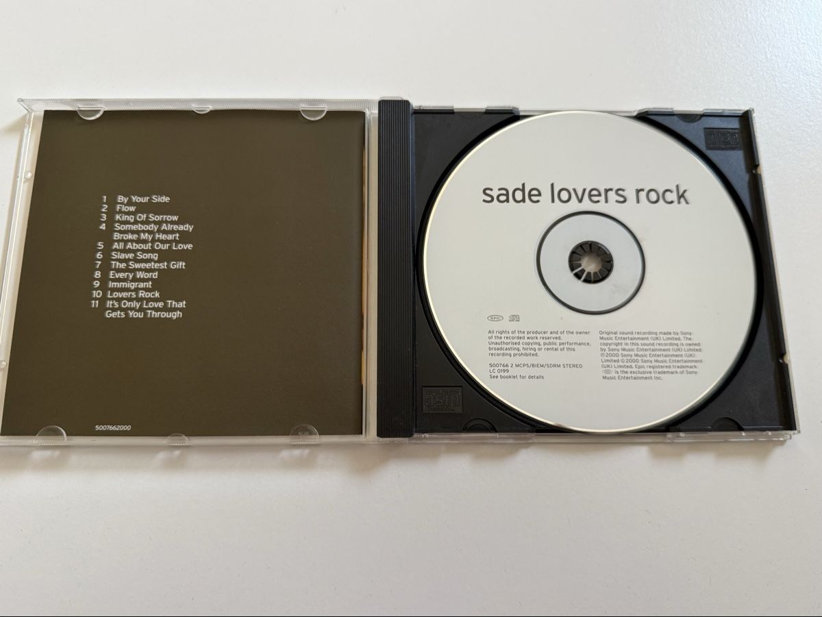 CDs: Sade Lovers Rock CD  – Gebraucht aus Oberried Brienz von Chyara 2