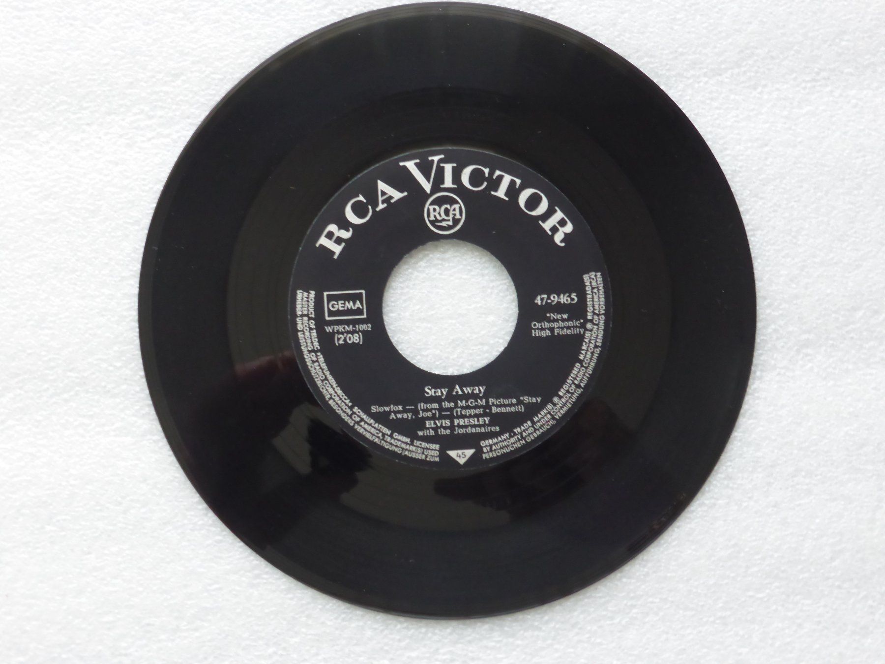 Schallplatten: Vinyl Single  ELVIS PRESLEY – Gebraucht aus Küssnacht am Rigi von Mondkinder 1