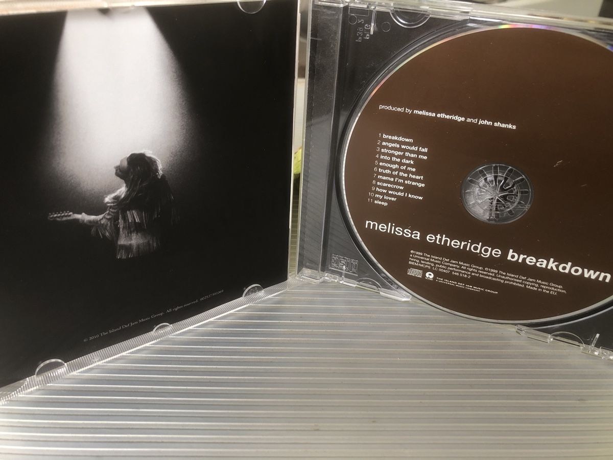 CD: CD Melissa Etheridge Fearless Love und Breakdown Set – Usato da Flaach venduto da rubo7 1