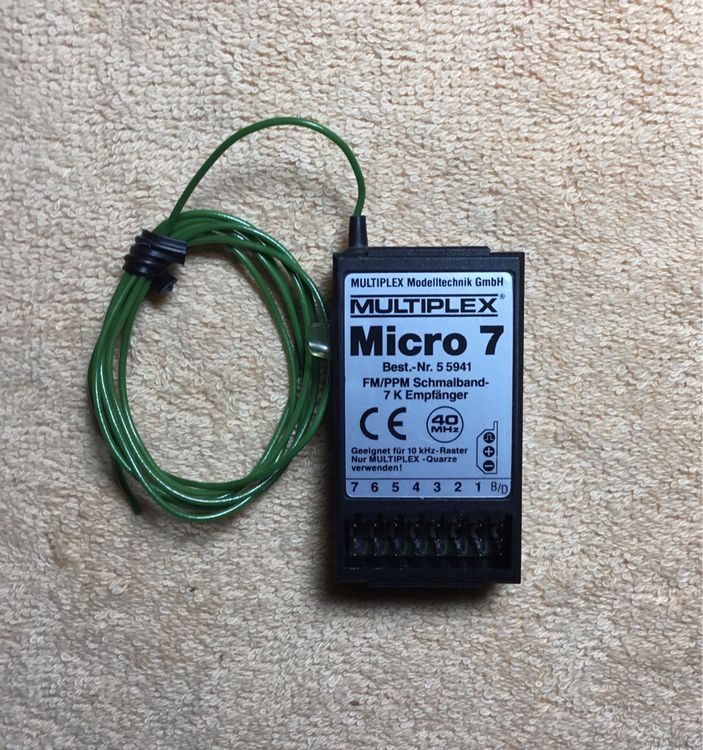 Empfänger Multiplex 40Mhz (Neu (gemäss Beschreibung)) in Saxon für CHF ...